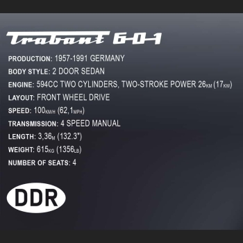 Trabant 601 1420 Kl. 1:12